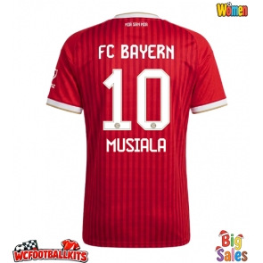 Bayern Munich Jamal Musiala #10 Replica Home Stadium Shirt for Women 2026-27 Short Sleeve